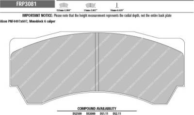 Ferodo  - Ferodo DS3000 FRP3081R - Image 3