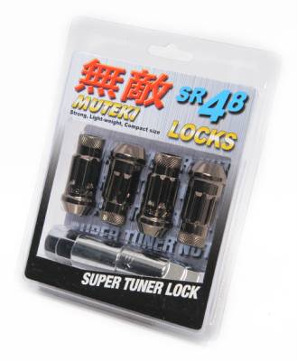 Wheels / Wheel Accessories - Wheel Locks - Muteki - Muteki SR48 Titanium Wheel Locks