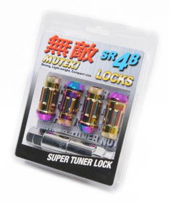 Muteki - Muteki SR48 Neon Wheel Locks