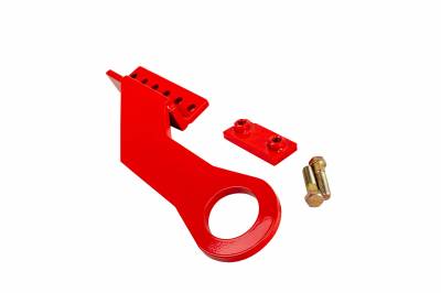 SF Spec Extended S2000 Tow Hook (Compatible with Voltex) in Red