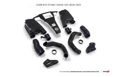 AMS  - ALPHA Performance 5.5L Biturbo Carbon Fiber Induction Kit *Cover Not Included* (For CLS63 And E63 AMG)