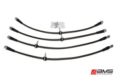 AMS EVO X Stainless Steel Brake Lines *All Four* - Image 2