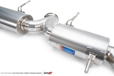 ALPHA Performance GT-R Titanium 102mm Exhaust System 2009+ - Image 4