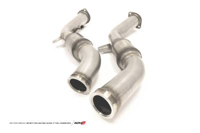 Featured Vehicles - Infiniti - AMS  - Alpha Performance Infiniti Q50 / Q60 Catted Full Downpipe Kit
