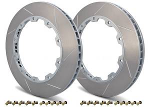 Brake Rotors Two-piece - Replacement Rings - Girodisc - Girodisc 345mm x 28mm Brembo/Stoptech Replacement Rotor Rings + Hardware 