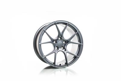 Titan7 - Titan7 T-CS5 FORGED 10 SPOKE WHEEL 18x9.5 +45 (5-120) - HONDA CIVIC TYPE R (FK8), SATIN TITANIUM - Image 7