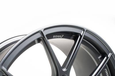 WRX/STi - Wheels - Titan7 - Titan7 T-CS5 FORGED 10 SPOKE WHEEL 18x9.5 +40 (5-114.3) - SUBARU WRX STI, SATIN TITANIUM