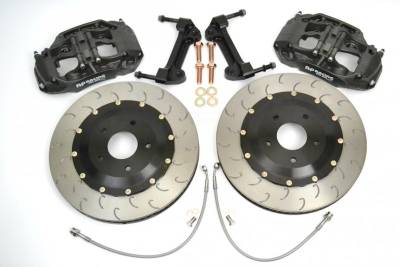 718(Base, S, T & GTS) - Big Brake Kits - AP Racing - AP Racing by Essex Radi-CAL Competition Brake Kit (Front 9661/355mm)- Porsche 981 and 718 Boxster & Cayman