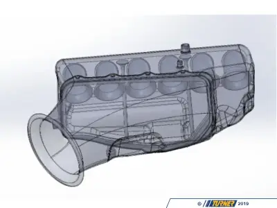 Turner Motorsport  - Turner CSL Style Intake Kit - Gloss - E46 M3 (w/ Manual Transmission), Z3 Z4 S54 - Image 9
