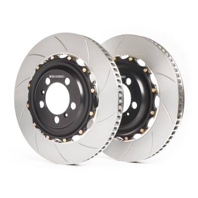 Girodisc Front 350mm 2-piece Rotor Upgrade for Porsche 991 C4S/C2S