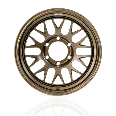 Titan7 T-AK2 FORGED ALL TERRAIN WHEEL 20x9 +5 (6-139.7) - DODGE RAM TRX - TECHNA BRONZE