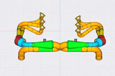 Dundon Motorsports  - Dundon Motosports 996 GT3 Street Header/Crack Pipe Power Package - Image 2