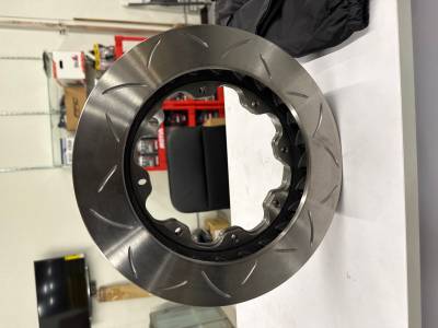 StopTech - StopTech Replacement 309x32mm C43 CBK Slotted AeroRotor Ring w/Race HW (Left & Right Side) 31.H3B.0E71.87 + 31.H3B.0E72.87 - Image 1