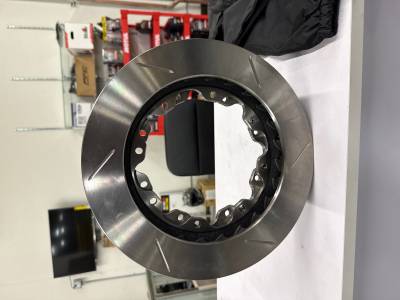 StopTech - StopTech Replacement 309x32mm C43 CBK Slotted AeroRotor Ring w/Race HW (Left & Right Side) 31.H3B.0E71.87 + 31.H3B.0E72.87 - Image 2