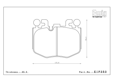Endless  - Endless ME20 EIP350 Brake Pads Front BMW G2X / G3X M-Sport (03/22+) - Image 2