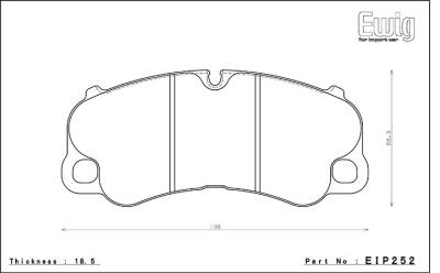 Endless  - Endless MX72 Front & Rear Brake Pad Set for 992 Carrera GTS + 992.2 Carrera S & GTS (Iron Rotors) - Image 2