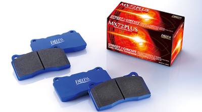 Endless  - Endless MX-72 Plus EP270/EP271 Honda NSX Front / Rear Brake Pads - Image 3
