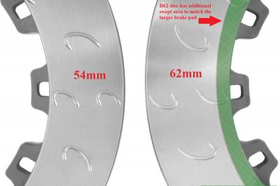 AP Racing - AP Racing by Essex Radi-CAL Heavy-Duty Competition Brake Kit (Front CP9668/390mm D62)- S550 S650 Ford Mustang Dark Horse & GT - Image 3