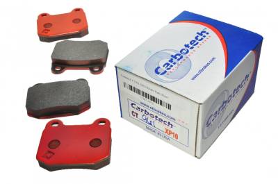 Carbotech Performance Brakes - Carbotech Evo VIII IX, Evo 8, 9 Front and Rear Brake Package, XP10 - Image 3