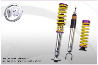 KW Suspension - KW Coilover Kit V3 BMW 1series Convertible E82