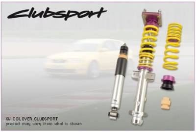 Subaru - BRZ - KW Suspension - KW Clubsport Coilover Kit Scion FR-S / Subaru BRZ 2-way W/ top mounts